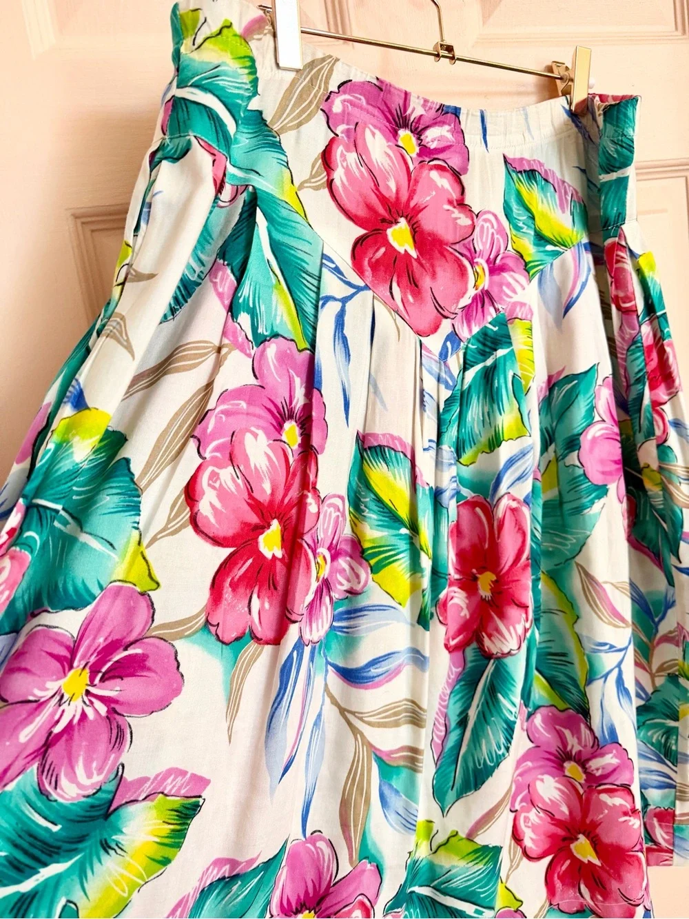 $5 SALE Vintage‎ floral by krash skirt